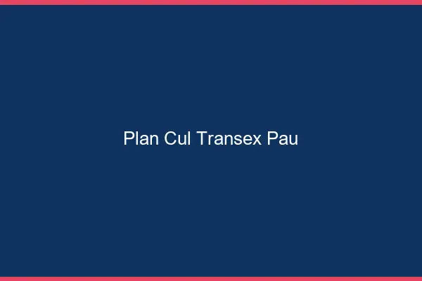 Plan Cul Transex Pau