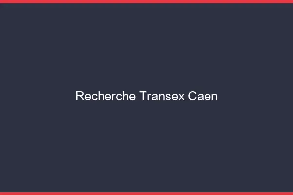 Recherche Transex Caen