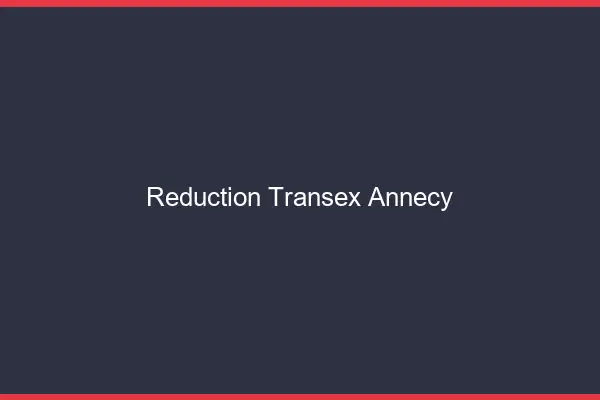 Réduction Transex Annecy