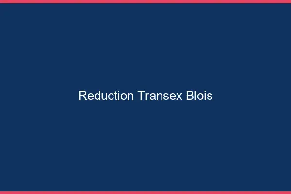 Réduction Transex Blois