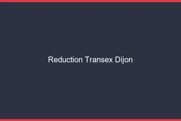 Réduction Transex Dijon