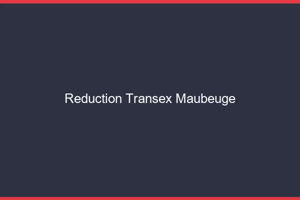 Réduction Transex Maubeuge