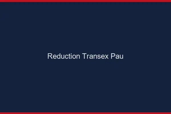 Réduction Transex Pau
