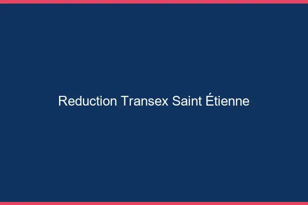 Réduction Transex Saint-Étienne