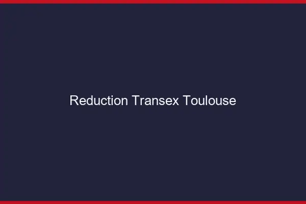 Réduction Transex Toulouse