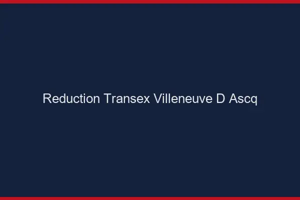Réduction Transex Villeneuve-d'Ascq