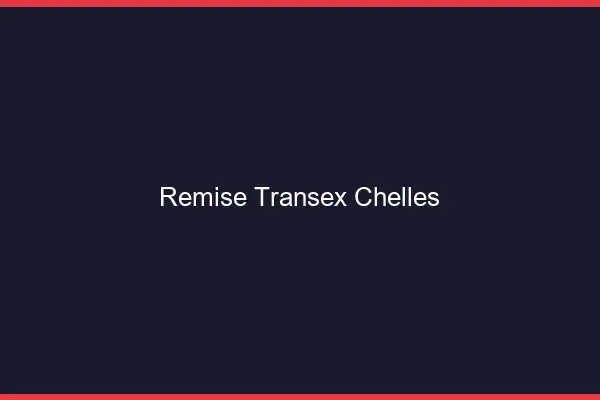 Remise Transex Chelles
