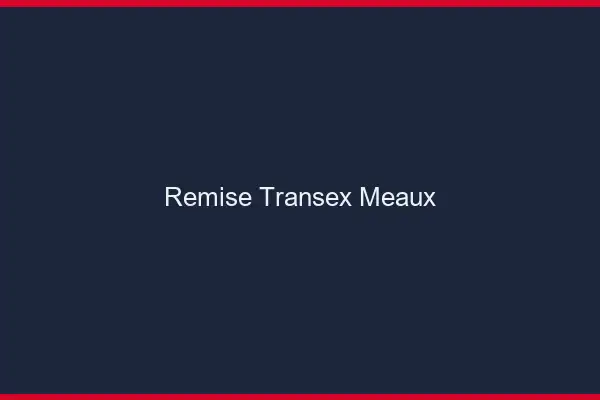 Remise Transex Meaux