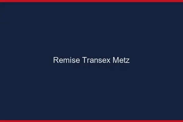 Remise Transex Metz