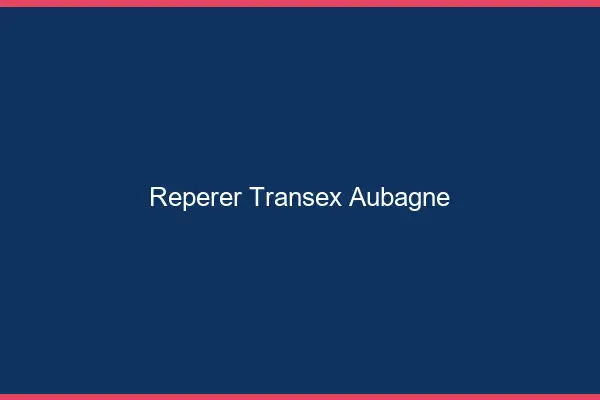 Repérer Transex Aubagne