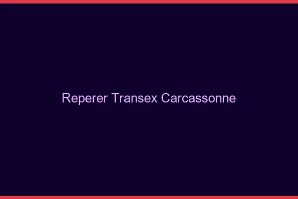 Repérer Transex Carcassonne