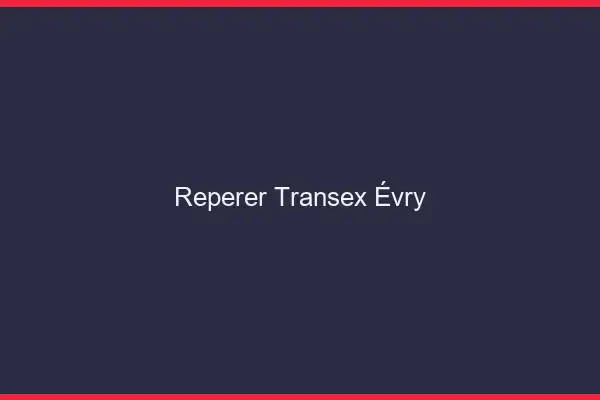 Repérer Transex Évry