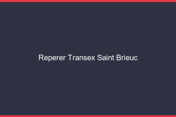 Repérer Transex Saint-Brieuc