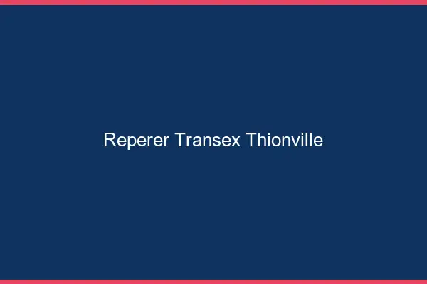 Repérer Transex Thionville