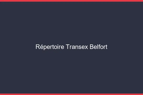 Répertoire Transex Belfort