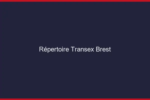 Répertoire Transex Brest