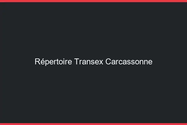 Répertoire Transex Carcassonne