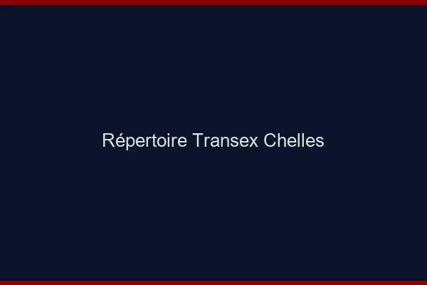 Répertoire Transex Chelles