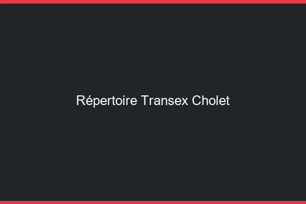 Répertoire Transex Cholet