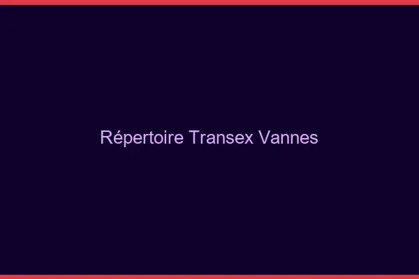 Répertoire Transex Vannes