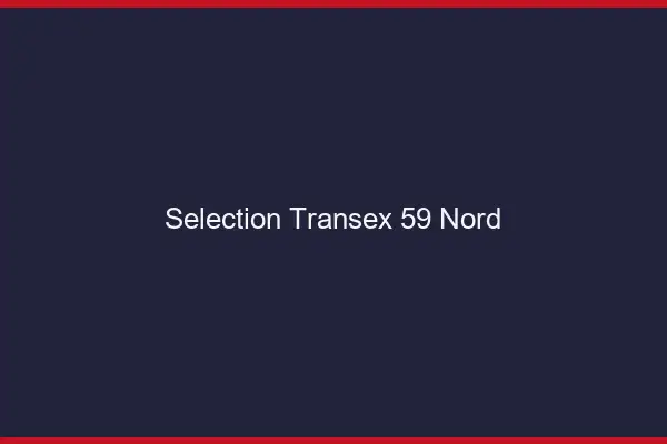 Sélection Transex 59 Nord