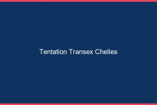 Tentation Transex Chelles