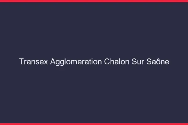 Transex Agglomération Chalon-sur-Saône