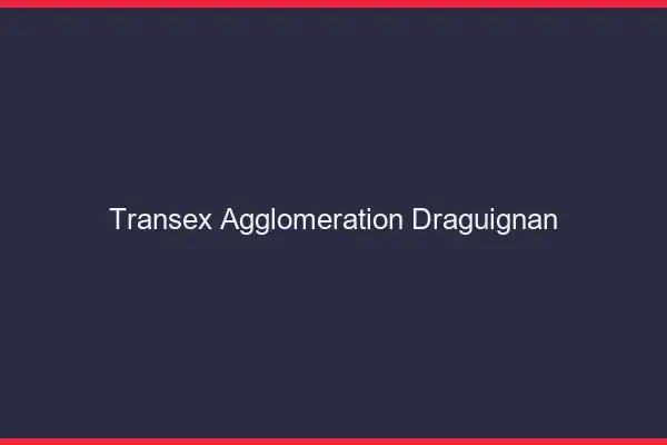 Transex Agglomération Draguignan
