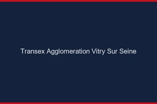 Transex Agglomération Vitry-sur-Seine