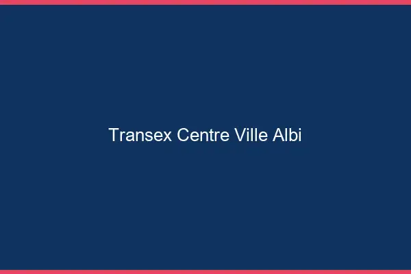 Transex Centre-Ville Albi