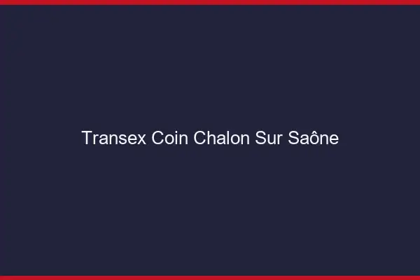 Transex Coin Chalon-sur-Saône