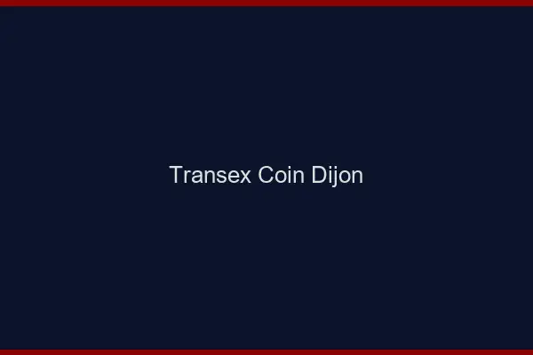 Transex Coin Dijon