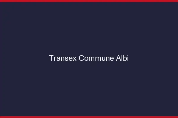 Transex Commune Albi