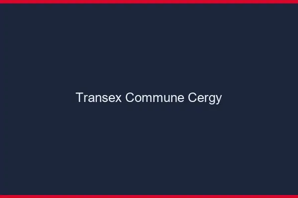 Transex Commune Cergy