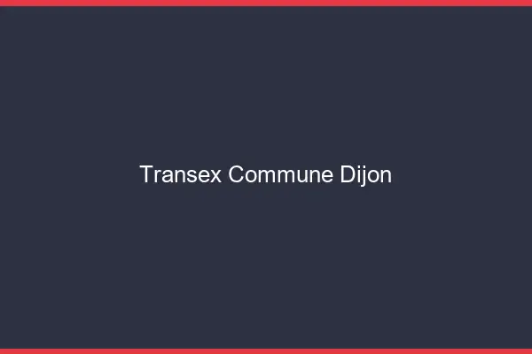 Transex Commune Dijon