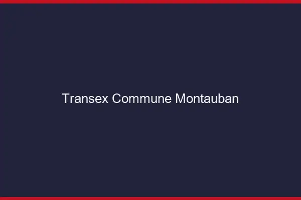 Transex Commune Montauban