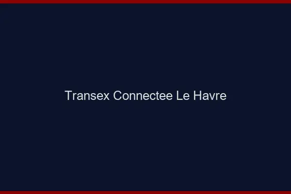 Transex Connectée Le Havre