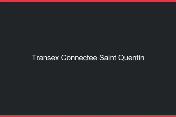 Transex Connectée Saint-Quentin