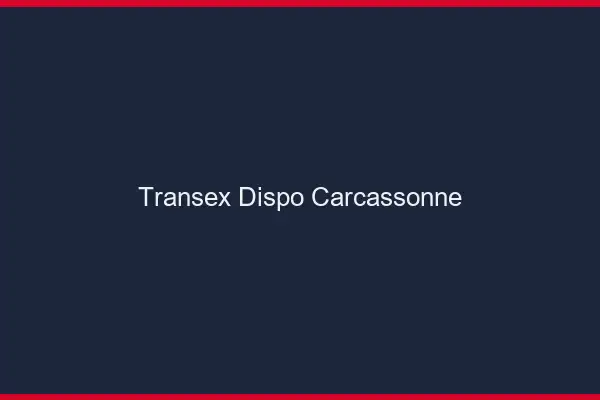 Transex Dispo Carcassonne