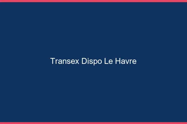 Transex Dispo Le Havre