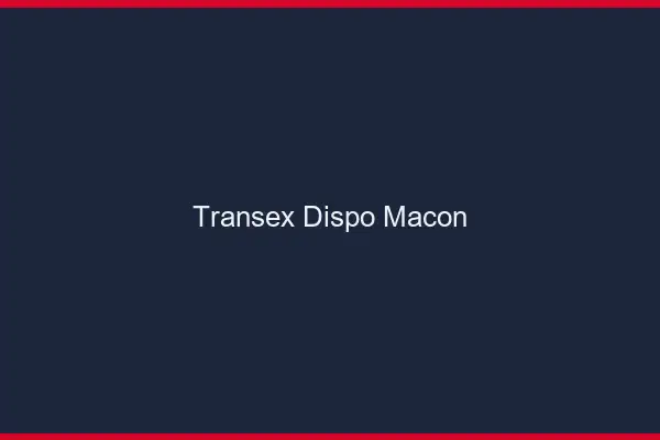 Transex Dispo Mâcon