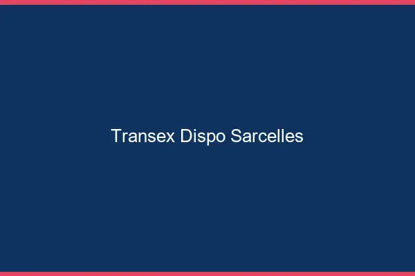 Transex Dispo Sarcelles