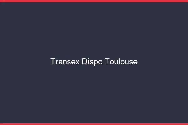 Transex Dispo Toulouse