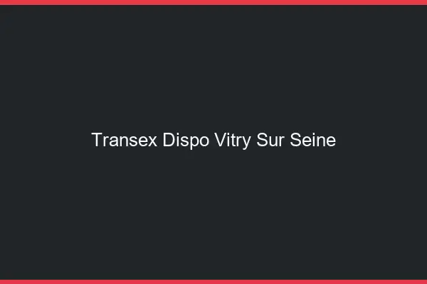 Transex Dispo Vitry-sur-Seine