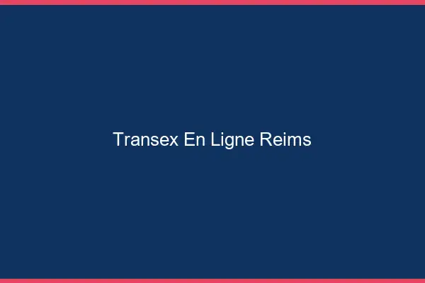 Transex En Ligne Reims