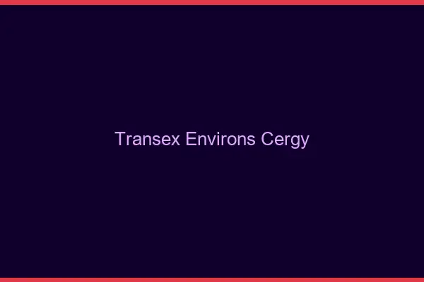 Transex Environs Cergy