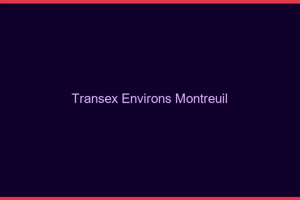 Transex Environs Montreuil