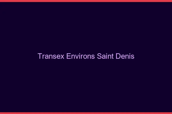Transex Environs Saint-Denis
