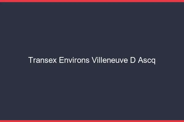 Transex Environs Villeneuve-d'Ascq
