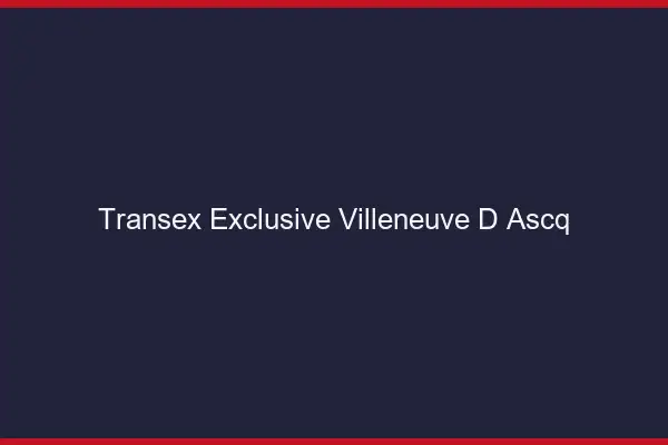 Transex Exclusive Villeneuve-d'Ascq